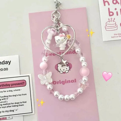 Sanrio Hello Kitty Beaded Phone Charm