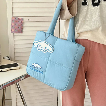 Cinnamoroll Puffer Large Capacity Shoulder Bag  