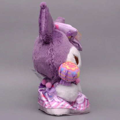 Purple Kuromi Plush Toy with Chupa Chups 