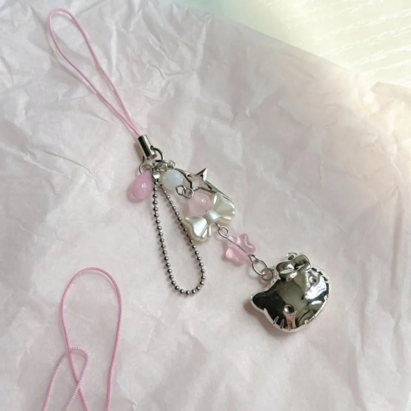 Pink Hello Kitty Phone Chain Pendant