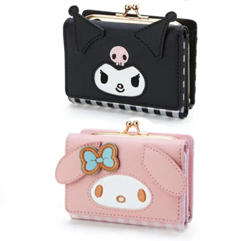 Sanrio Kuromi PU Leather Folding Wallet