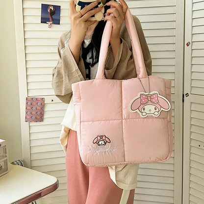 Sanrio My Melody Puffer Tote Bag