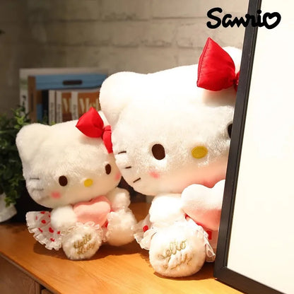 Sanrio Hello Kitty Plush Toys | Cupid Heart Design (20cm or 30cm)