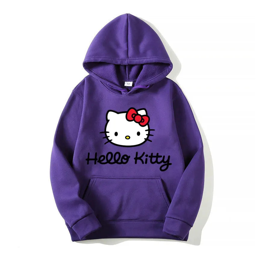 Sanrio Hello Kitty Purple Sweatshirt & Hoodie