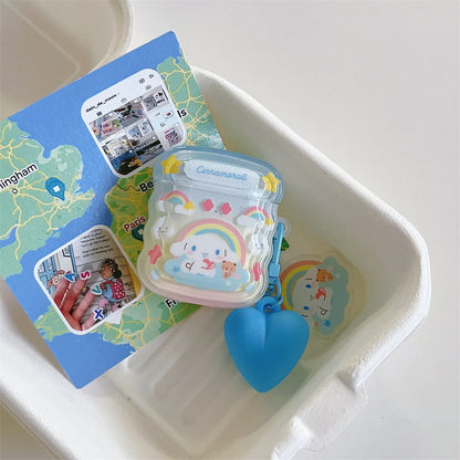 AirPods Earphone Case with Sanrio's Cinnamoroll Colorful Touch