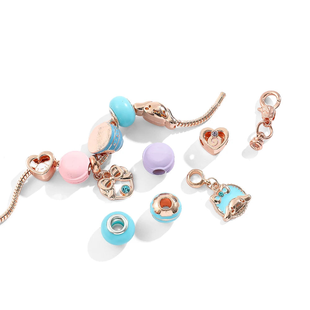 Sanrio Cinnamoroll Colourful Enamel Bead Bangle