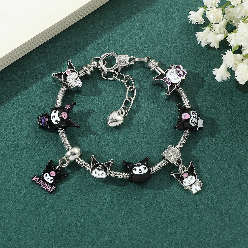 Kuromi Charms Bracelets Sanrio Kuromi Charm Dangles