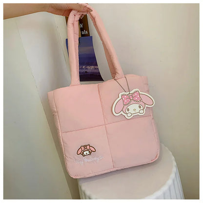 Sanrio My Melody Puffy Tote Bag