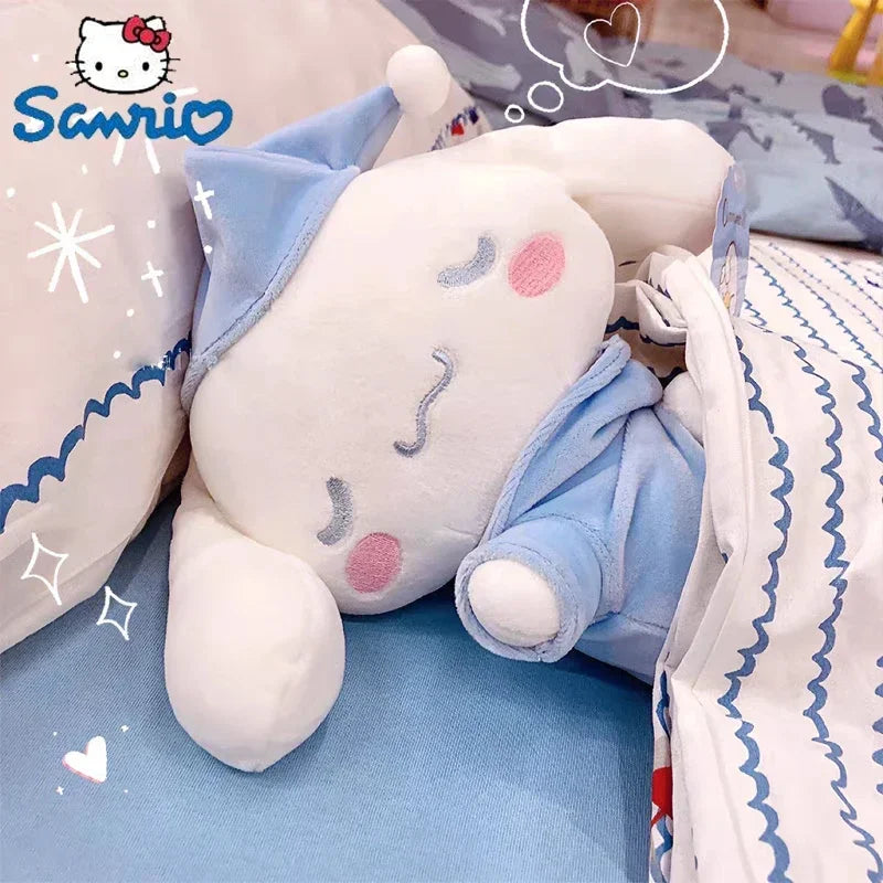 22cm Pajama-Clad Baby Cinnamoroll Sleeping Plush Toy