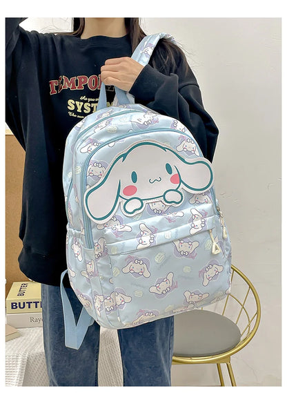 Sanrio Large Capacity Canvas Backpack for Students