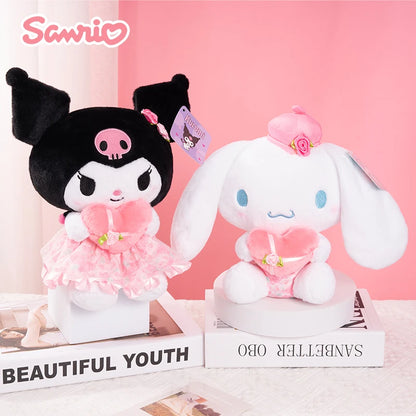 Sanrio Stuffed Doll with Love Cinnamoroll | Kuromi | Melody 20CM