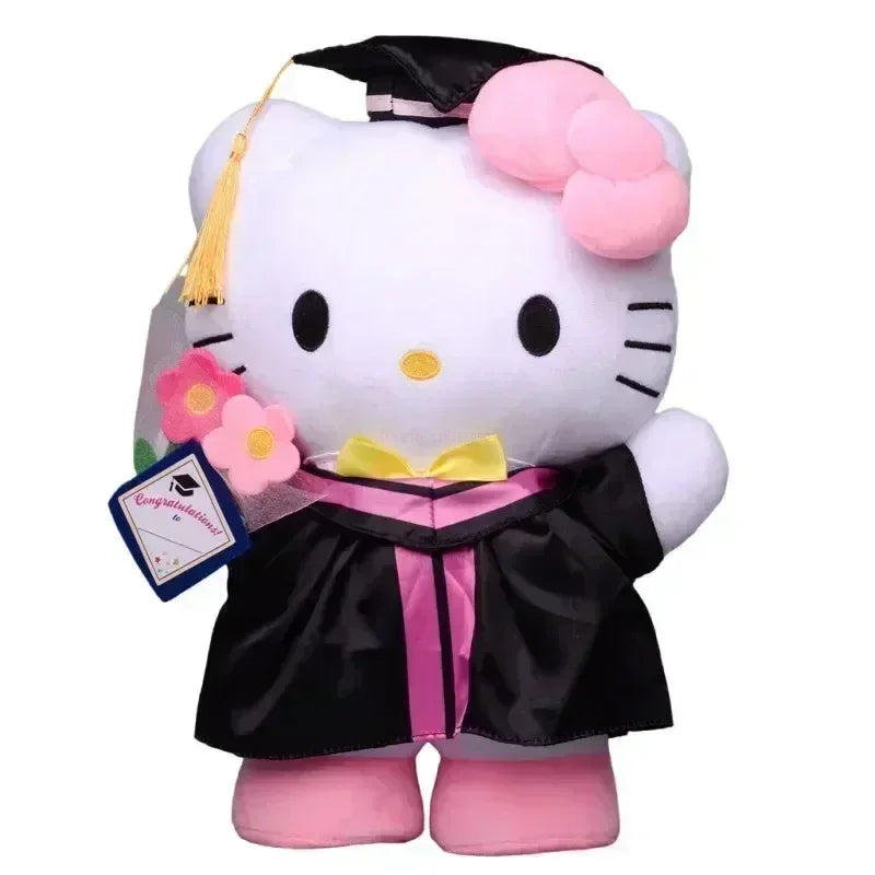 Sanrio Hello Kitty Plush Toy in Graduation Cap and Gown