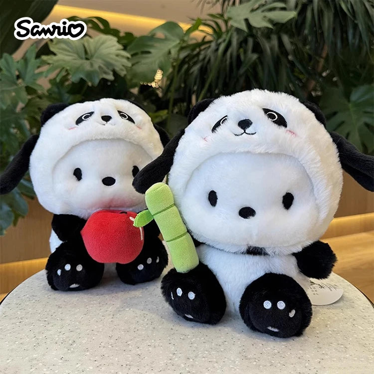 Sanrio Pochacco Panda Stuffed Toys | Panda Purrfection Pochacco: The Ultimate Kawaii Plushies!