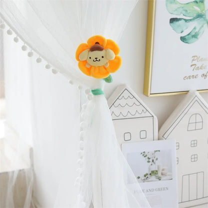 Multifunctional Sunflower Curtain tie