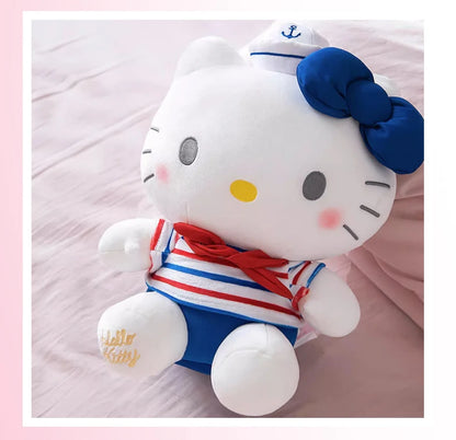 Sanrio Hello Kitty Plush Toys in Navy Attire | 23cm or 32cm