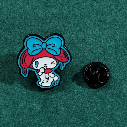 Sanrio Melody Badges Featuring Zombies