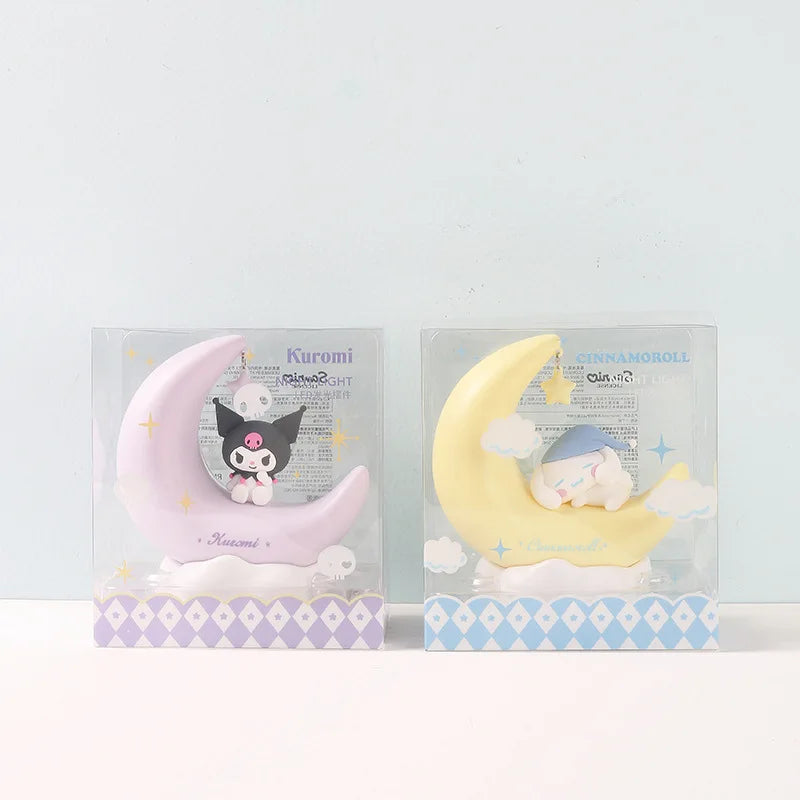 Sanrio Crescent LED Night Light Kuromi | Cinnamoroll | MyMelody