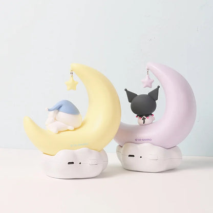 Sanrio Crescent LED Night Light Kuromi | Cinnamoroll | MyMelody