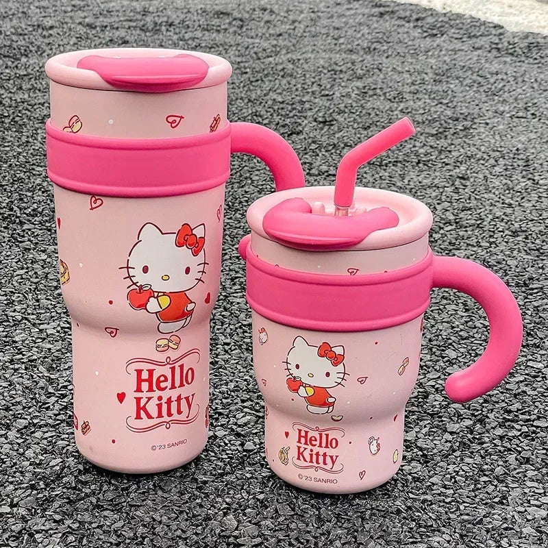 Sanrio Hello Kitty Water Bottle with Straw | 700/1200ml