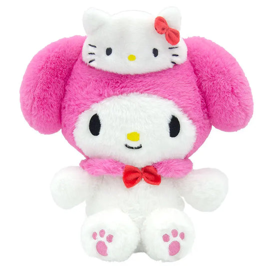 Sanrio My Melody Plush Doll | Hello Kitty Hat Style | 50th Anniversary Edition (13cm /22cm)