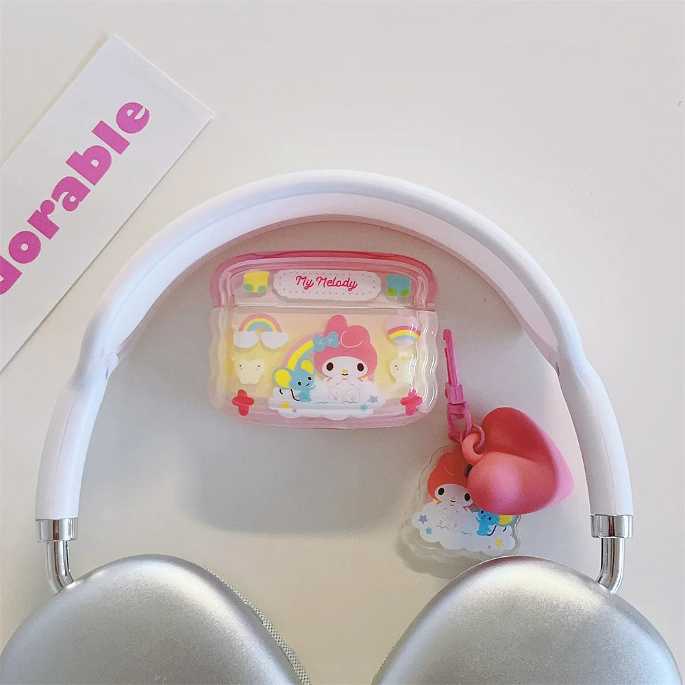 Sanrio My Melody Earphone Case with Colorful Design for AirPods