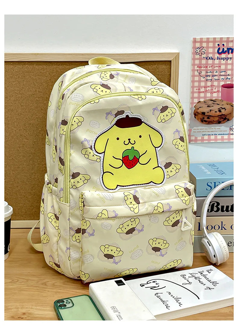 Large Capacity Cinnamoroll Canvas Backpack