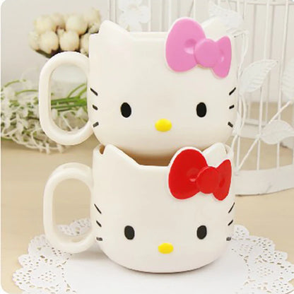 Hello Kitty Breakfast Milk Cup Hello Kitty Plastic Mug