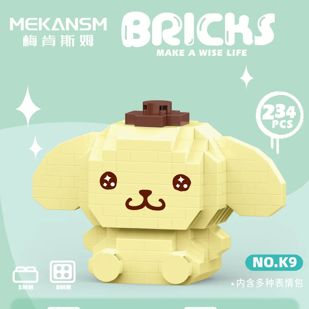 Pompompurin Nano Building Block | Sanrio Character Collection Series