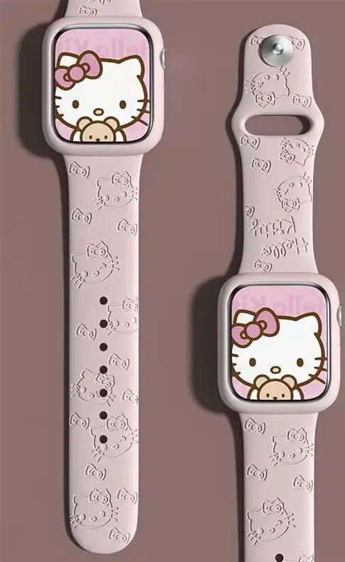 Sanrio KittyLine Precision Engraved Watch Band