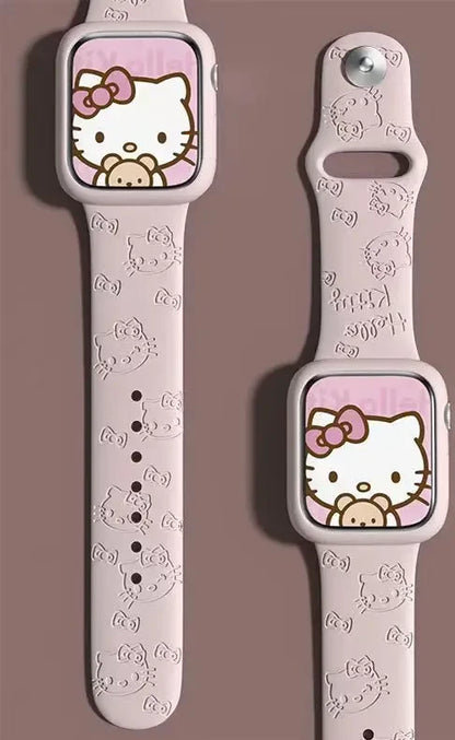 Sanrio KittyLine Precision Engraved Watch Band