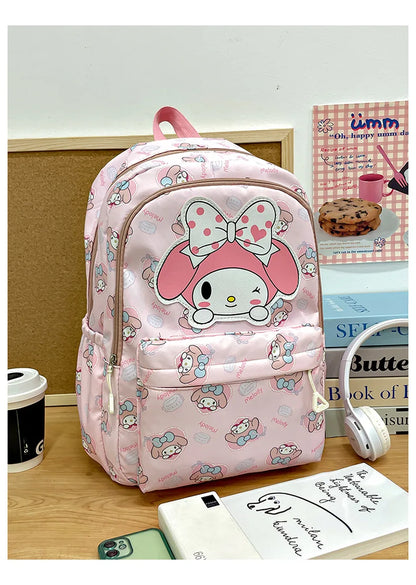 Large Capacity My Melody Canvas Backpack