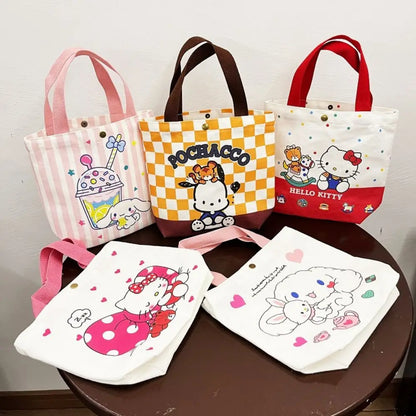 Sanrio Pochacco Canvas Bag & Casual Shopping Bag