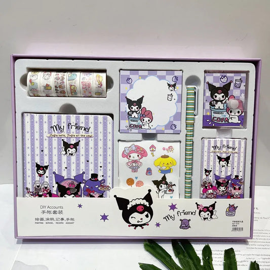 Sanrio Kuromi Stationery Set | Handbook Gift Box