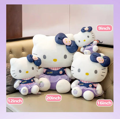 Sanrio Hello Kitty Stuffed Toys Blue Denim