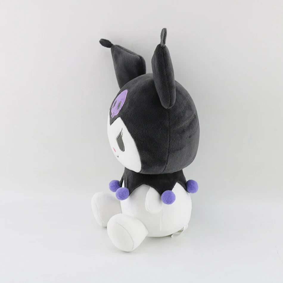 25cm Kuromi Plush: Mischievous and Adorable in Purple