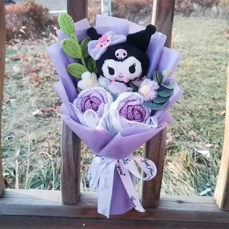 Sanrio Kuromi Plush Bouquet | Purple Punk Princess