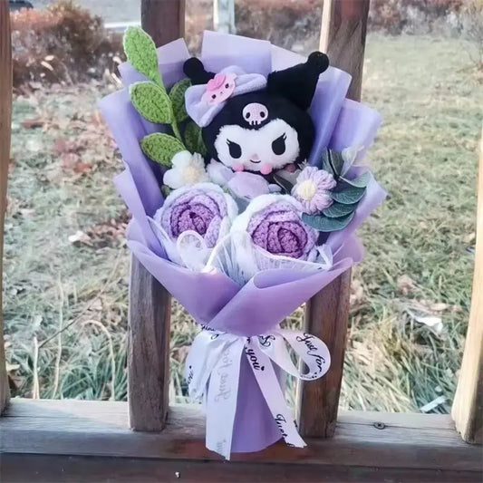 Sanrio Kuromi Plush Bouquet | Purple Punk Princess