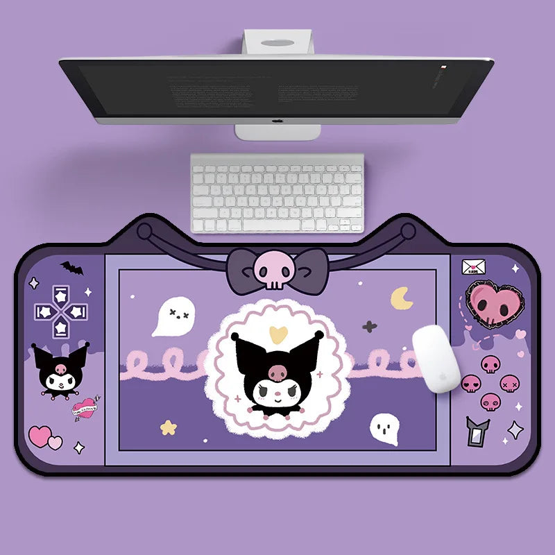 Sanrio Kuromi Mouse Pad | Non-Slip Table Mat