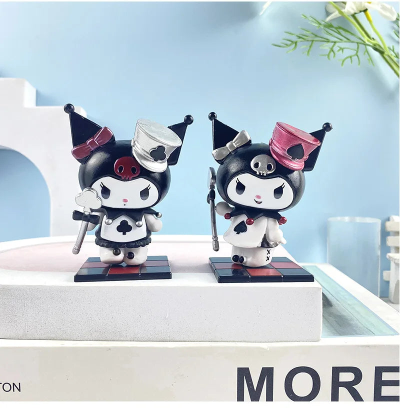 Kawaii Kuromi Figures Blind Box | Poker Kingdom Collection