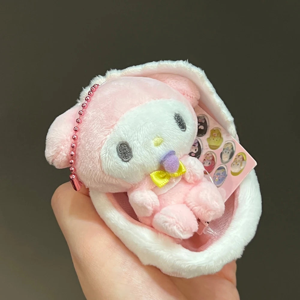 Sanrio My Melody Baby Series Plush Toy Keychain 