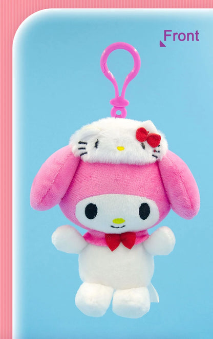 Sanrio My Melody Plush Doll | Hello Kitty Hat Style | 50th Anniversary Edition 13cm /22cm