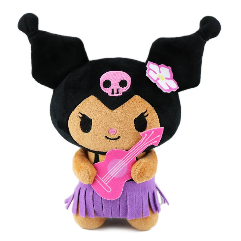 Sanrio Kuromi Tanned Skin Plush Toy | Hawaii Series