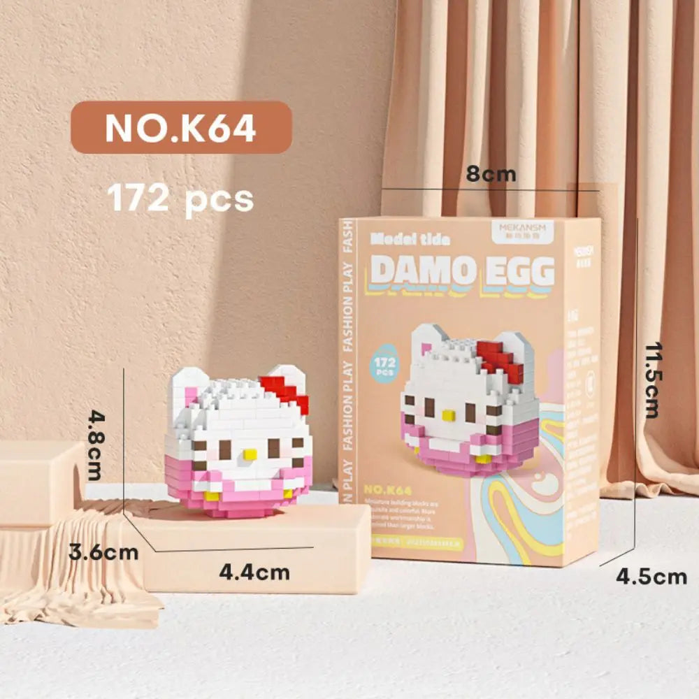 Sanrio Nanoblock Building Block Hello Kitty | Cinnamoroll | Pochacco | My Melody | Purin | Kuromi