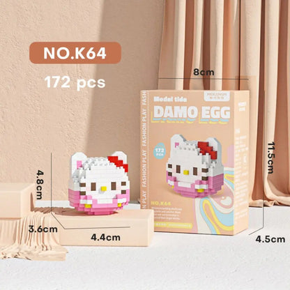 Sanrio Nanoblock Building Block Hello Kitty | Cinnamoroll | Pochacco | My Melody | Purin | Kuromi