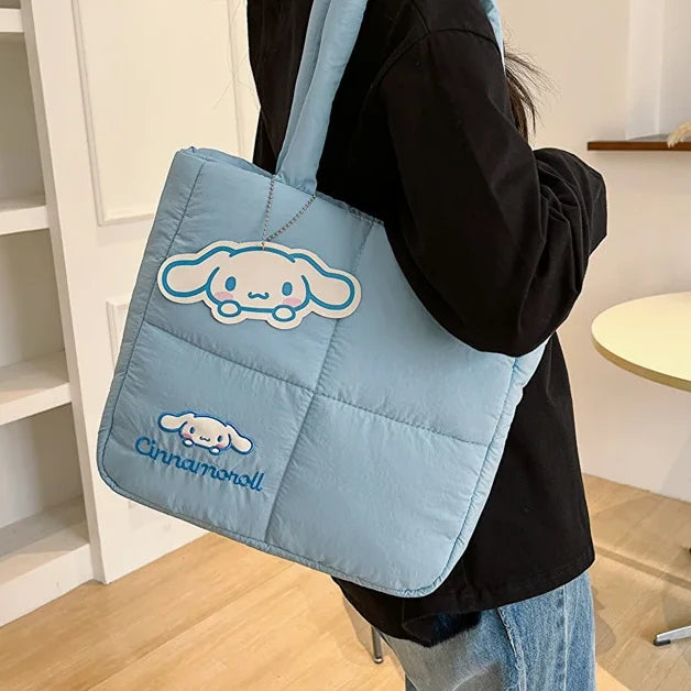 Cinnamoroll Puffer Shopping Bag