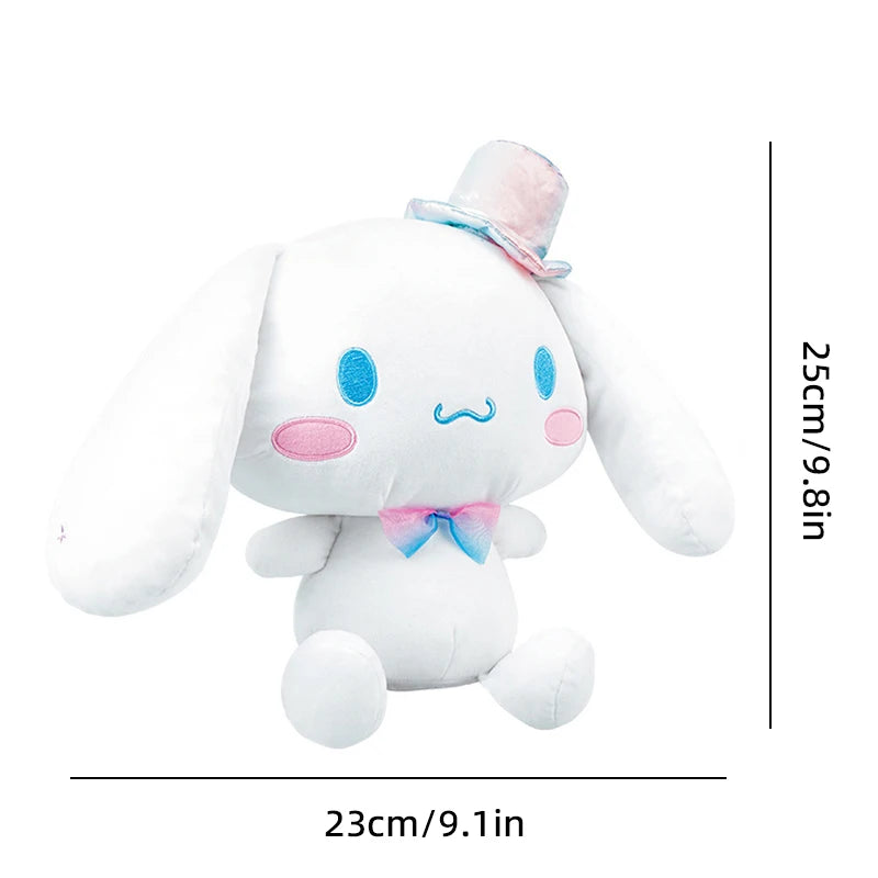 Sanrio Kawaii Colorful Cinnamoroll Stuffed Toys | Plushier Soft Pillow 25cm