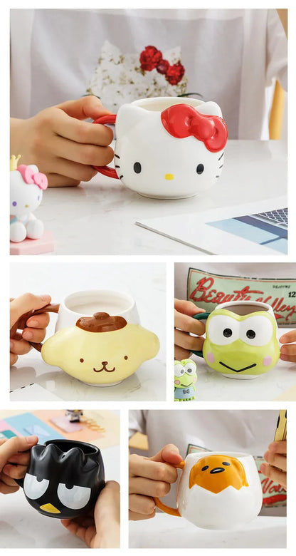 Sanrio Hello Kitty Ceramic Mug 400ml | Hello Kitty Coffee Cup