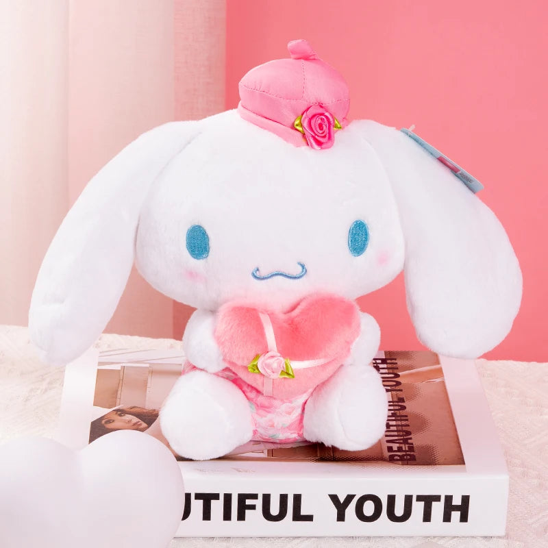 Sanrio Stuffed Doll with Love Cinnamoroll | Kuromi | Melody 20CM