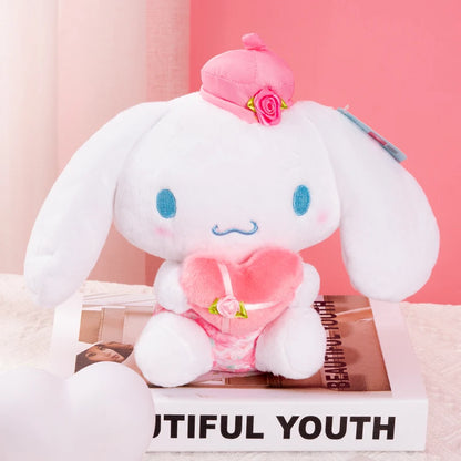 Sanrio Stuffed Doll with Love Cinnamoroll | Kuromi | Melody 20CM