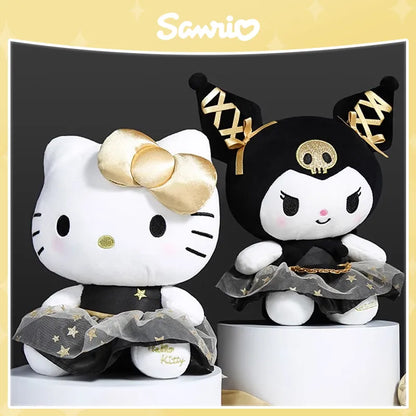 Kuromi Sanrio Black Gold Collection Stuffed Toy